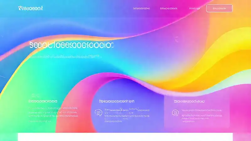 Diseño digital moderno y vibrante