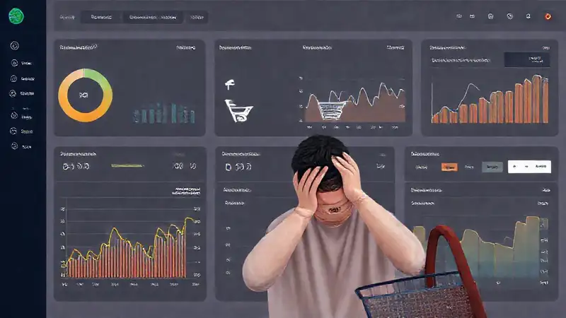 El panel de comercio electrónico muestra datos confusos
