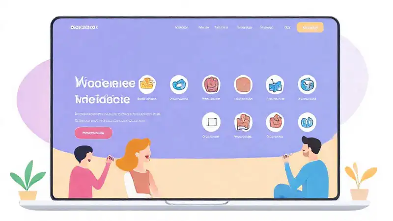 Interfaz web moderna y accesible