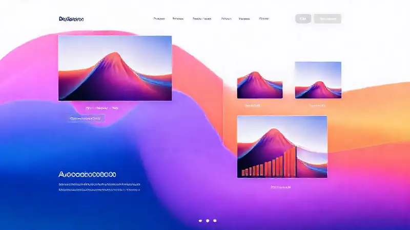 Diseño web moderno, limpio y vibrante