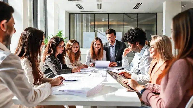 Un despacho moderno y colaborativo ilumina a sus empleados