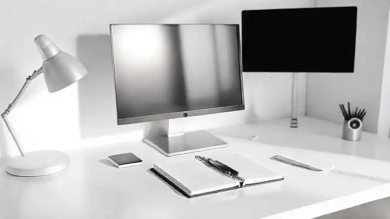 Un espacio de trabajo limpio y profesional