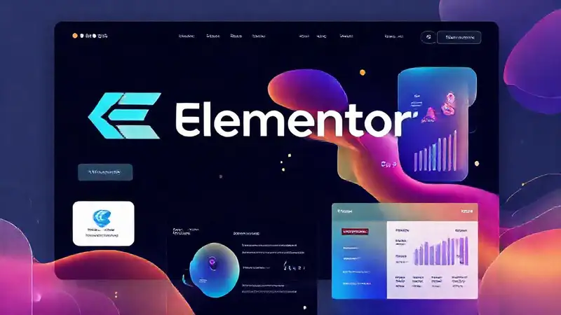 Interfaz moderna, diseño tecnológico vibrante