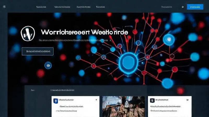 WordPress moderno: diseño digital vibrante y sencillo