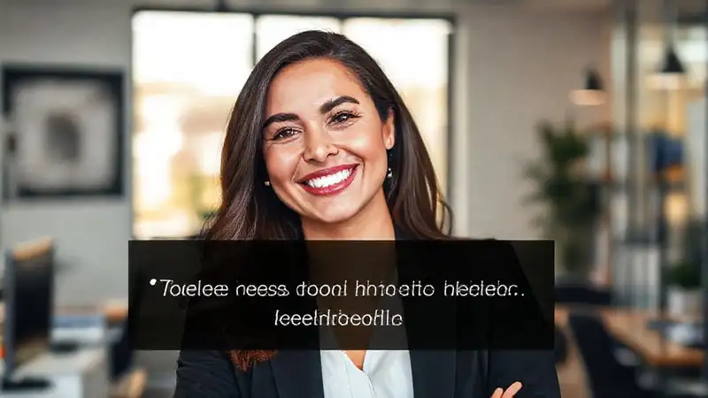 Éxito profesional con confianza y optimismo