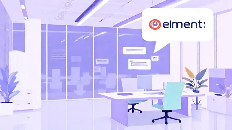 Un diseño de oficina digital profesional