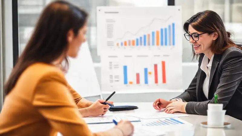 La empresaria priorizó tareas con éxito