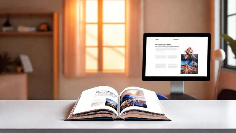 Un portafolio digital minimalista y moderno