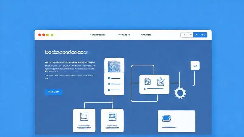 Interfaz web organizada