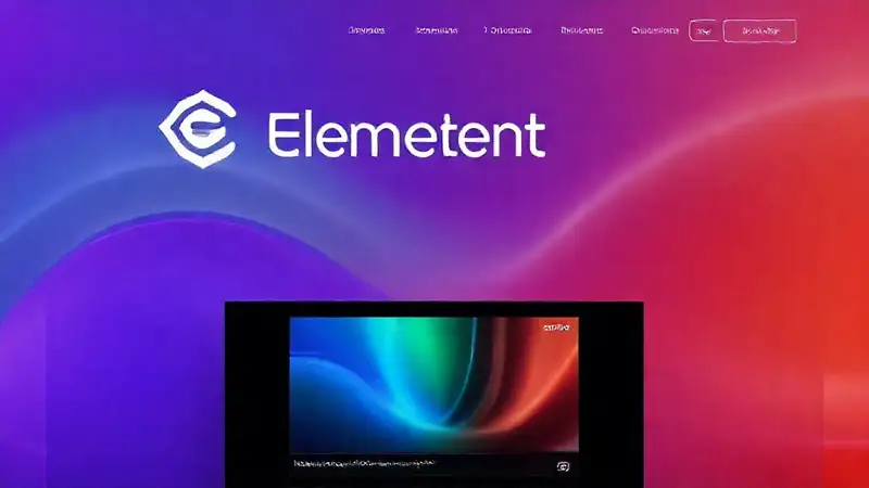 Interfaz web moderna