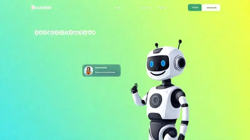 Un chatbot amigable ofrece soporte digital