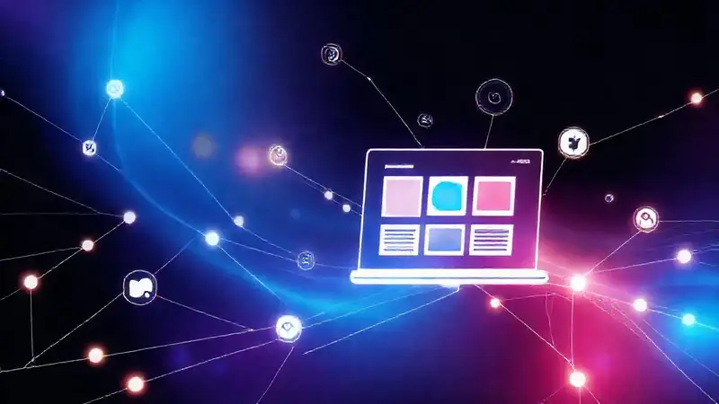 Portafolio digital moderno y visualmente atractivo