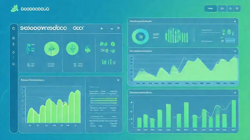 Diseño sostenible analiza datos visualmente