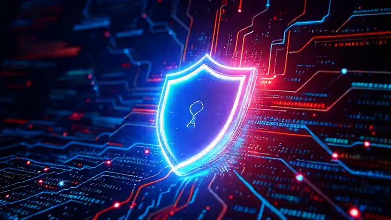 Un escudo digital protege flujos de datos