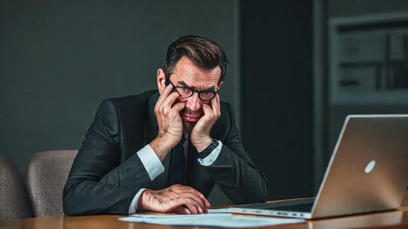 Reunión tensa con datos complejos