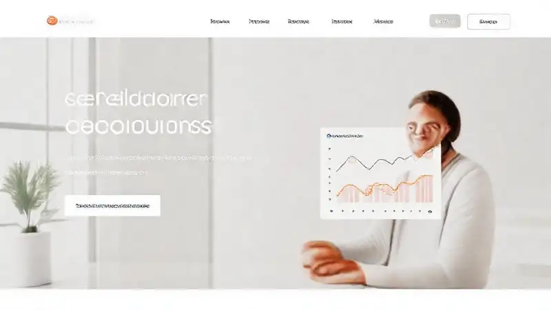 Diseño web moderno y exitoso visualizado
