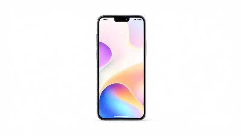 Diseño móvil moderno y digitalmente limpio