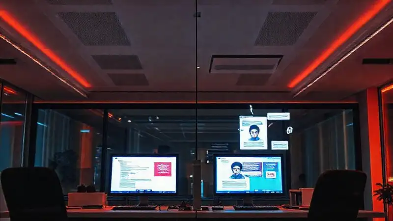 Oficinas modernas muestran desconexión digital