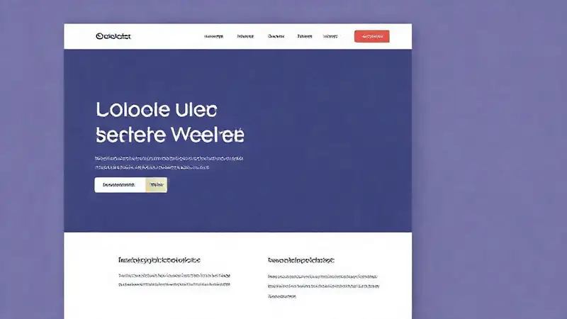 Diseño web limpio y moderno