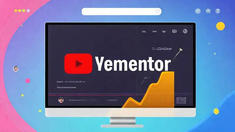 YouTube ofrece una interfaz digital vibrante