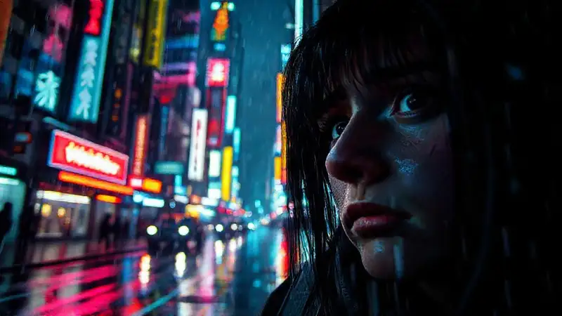 Ciudad cyberpunk
