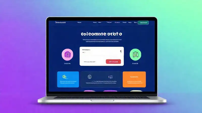 Diseño web moderno y atractivo para descargar