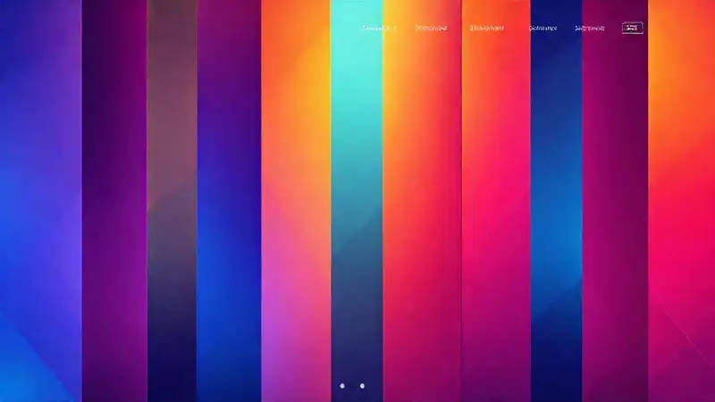 Diseño web moderno y colorido