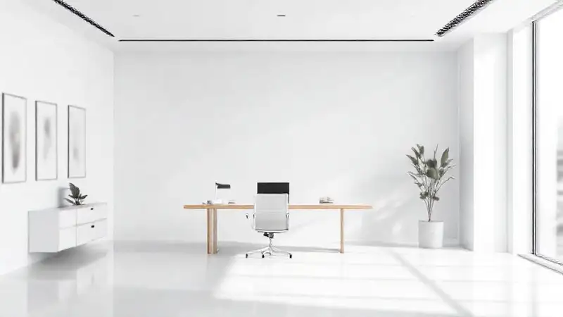 Un espacio de trabajo minimalista y elegante