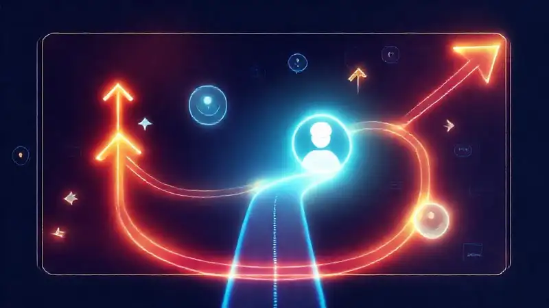 Una interfaz digital guiada visualmente brilla
