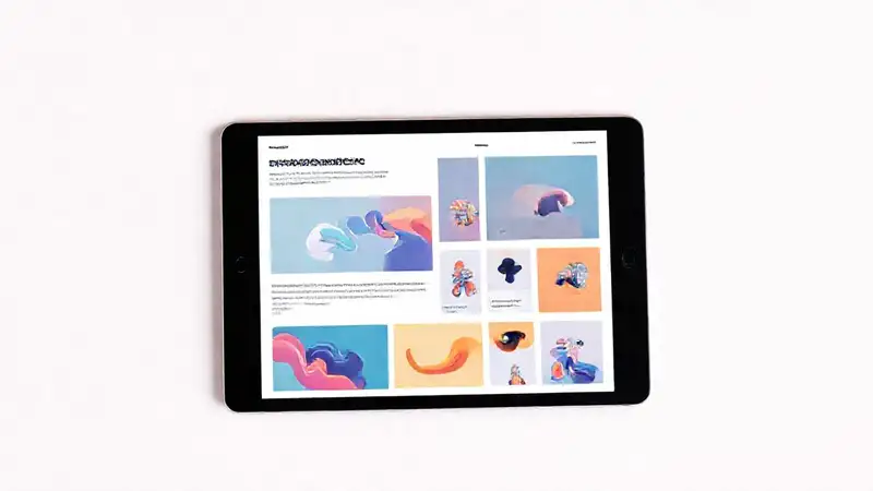 Diseño web moderno y colorido