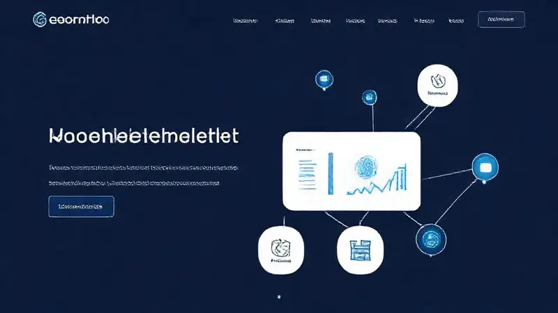 Interfaz web moderna, limpia y profesional