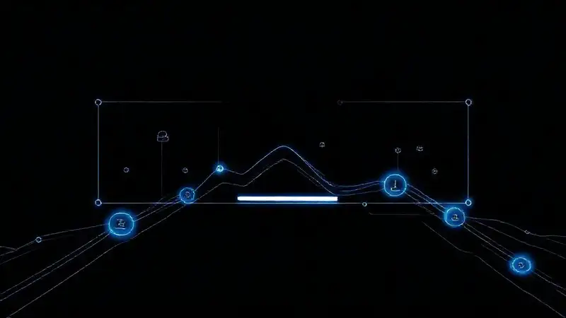 Interfaz digital futurista y minimalista