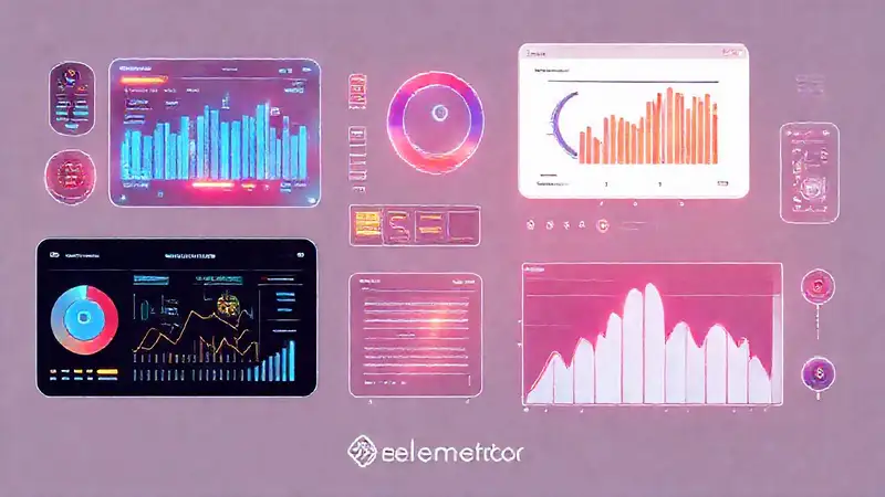 Tecnología moderna, diseño vibrante y futurista