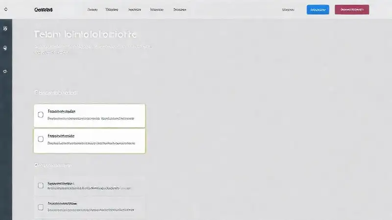 Interfaz web limpia y profesionalmente diseñada