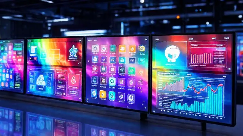 La interfaz digital es moderna y útil