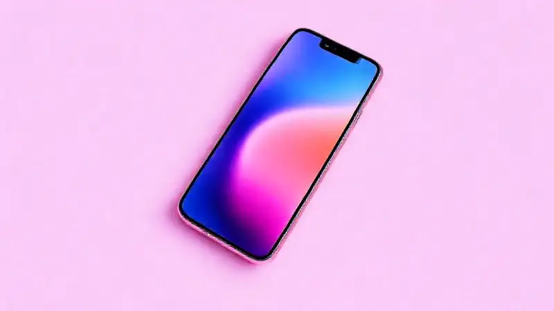Mockup de smartphone: diseño moderno y vibrante