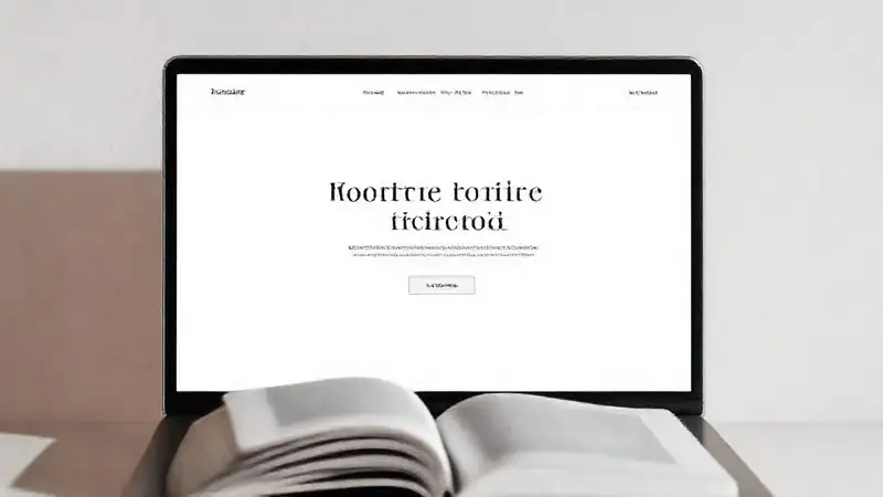 Portafolio minimalista digital, elegante y moderno