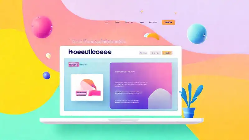 Mockup web moderno