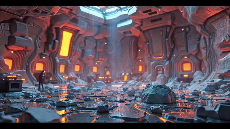 Creación visual inmersiva y realista