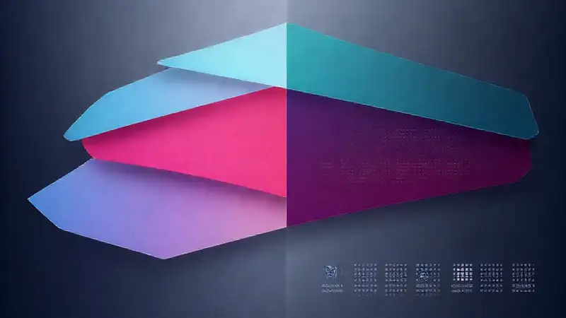 Diseño digital futurista y contrastante